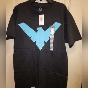 Black and Blue Nightwing Graphic T-Shirt